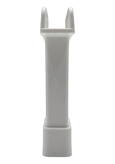 U Geçme Beyaz Plastik Ayarlı Ayak Mobilya Masa Ve Dolap Ayağı Beyaz 10cm 1 Adet Beyaz