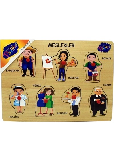 Mey İthalat 163/164/165 Ahşap Tutmalı Meslekler