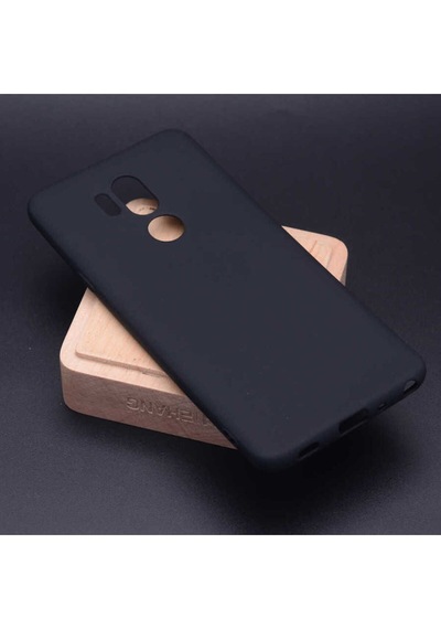 LG Uyumlu G7 Kılıf Zore Premier Silikon Kapak Siyah