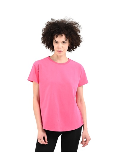 Sportive Icona2 Kadın Pembe Günlük Stil T-shirt 24yktl18d20-pmb 1605130 Pembe