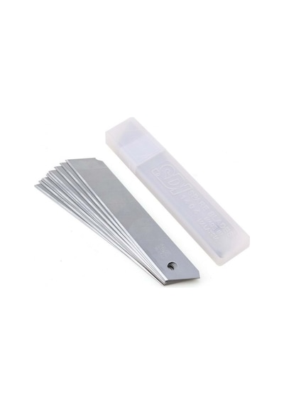 Sdi Geniş Maket Bıçağı Yedeği 18Mm 10 Adet N 1404