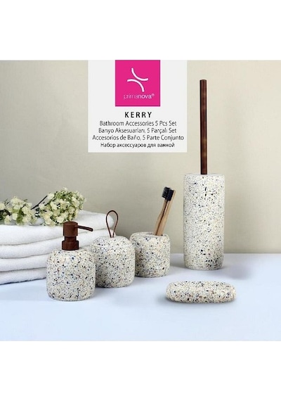 Primanova Kerry 5 Li Banyo Seti D-s21271 Çok Renkli