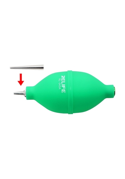 Relıfe Rl-043A Ucu Değişebilir Metal Uç Anakart Temizleme Pompası