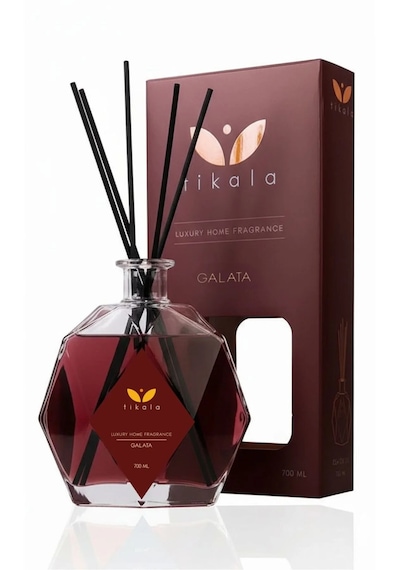 Bambu Çubuklu Kristal Oda Kokusu İstanbul Galata 700 Ml - Home Fragrance 700 Ml Galata Tarçın