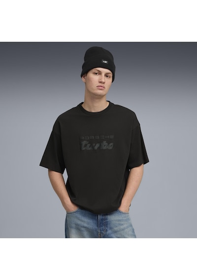 Puma 632715-01 Porsche Ess Tee Tişört Erkek T-shirt SIYAH