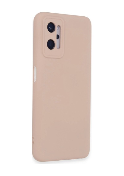 Realme 9i 4g Kılıf Nano İçi Kadife Silikon - Pudra Renkli