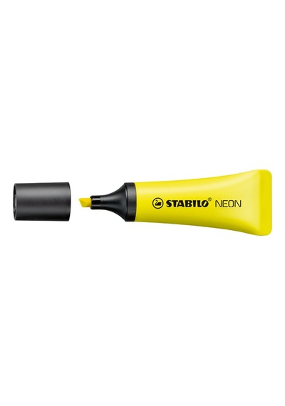 Stabilo Fosforlu Kalem Neon Sarı 72/24 10 Lu Sarı