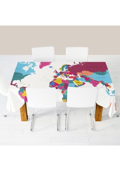 Dijital Baskı Masa Örtüsü 150x170 cm-012