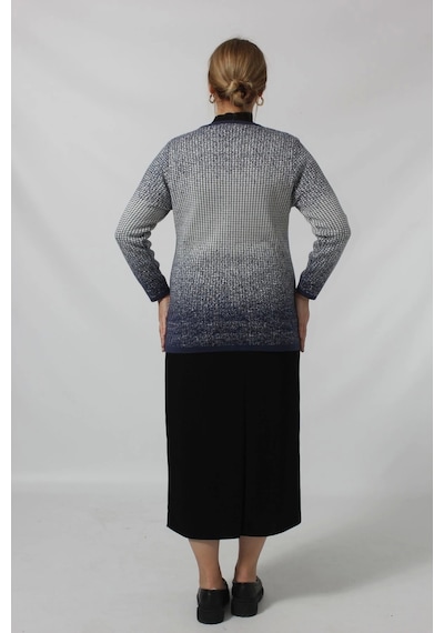 Moda Berray Y0664 Kadın Siyah-krem Kareli Desenli Düğmeli Cepli Mevsimlik Anne Hırkası Mavi-beyaz Mavi - Beyaz Moda Berray Y0664 Kadın Siyah-krem Kareli Desenli Düğmeli Cepli Mevsimlik Anne Hırkası Mavi-beyaz Mavi - Beyaz