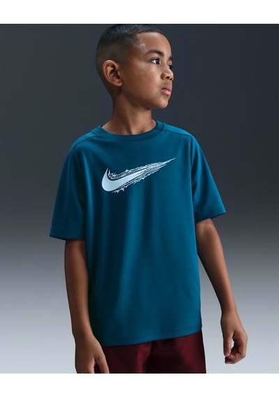 Nike Hf8100-301 Dri-fıt Çocuk Kısa Kollu Tişört- Petrol