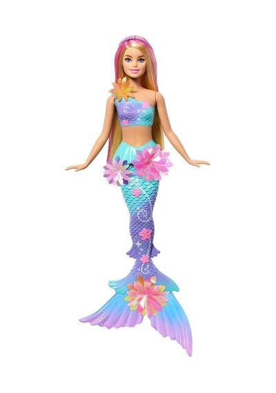 Jdm72 Barbie Büyülü Çiçekler Deniz Kızı - Flower Magic Mermaid Standart