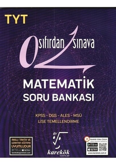Karekök Tyt Sıfırdan Sınava Matematik Soru Bankası
