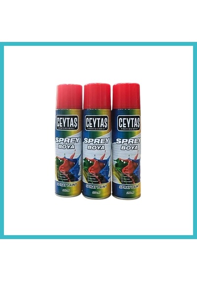 Bezos Kırmızı Sprey Boya 200 Ml Dfnbez