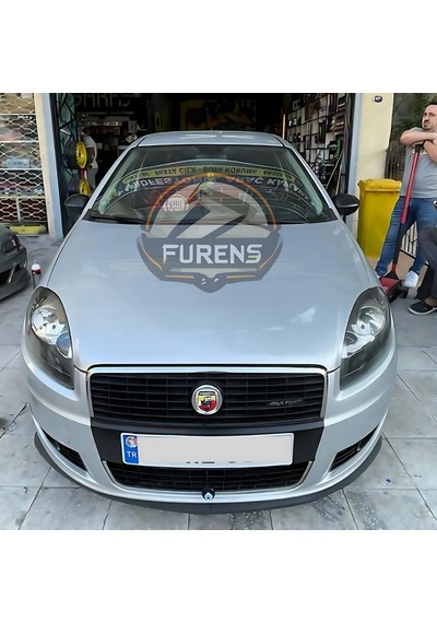 Fiat Linea 2007-2017 Uyumlu H Lip Esnek Ön Lip 2 Parça Karlık Ön Ek Tampon Altı Dill