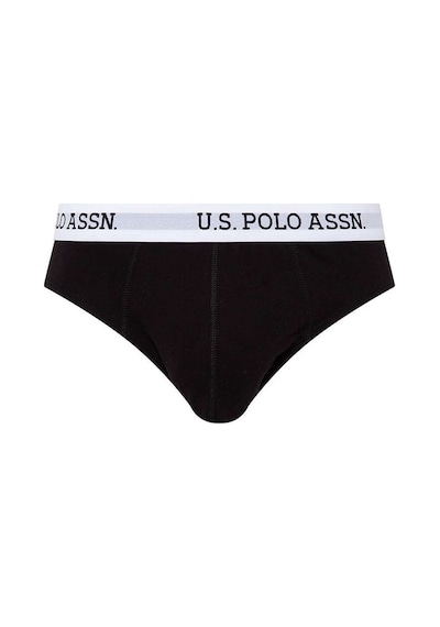 U.S. Polo Assn. Erkek Siyah Tekli Slip 80452Y Siyah