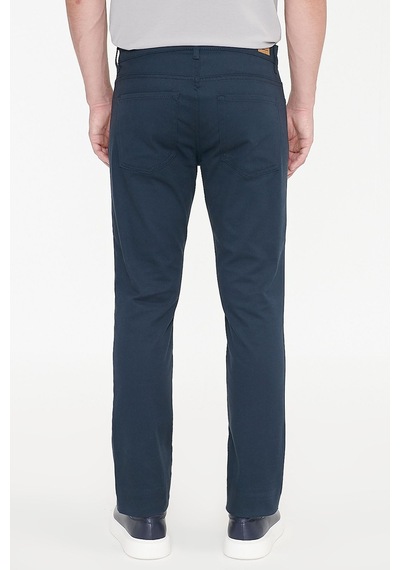 Ac&Co / Altınyıldız Classics Slim Fit Dar Kesim Pamuklu Esnek Chino Erkek Pantolon - Lacivert