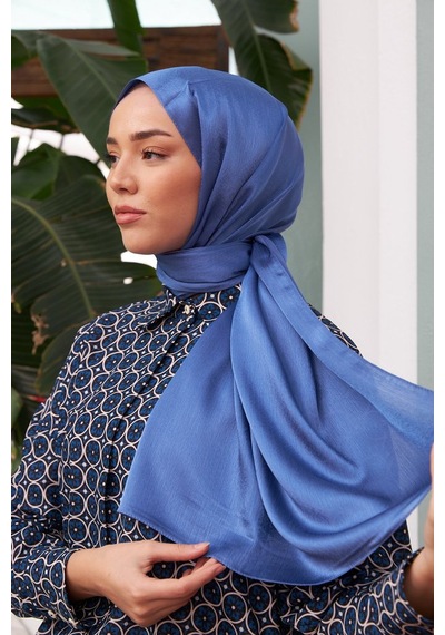 Silk Home Janjan Şal Mavi