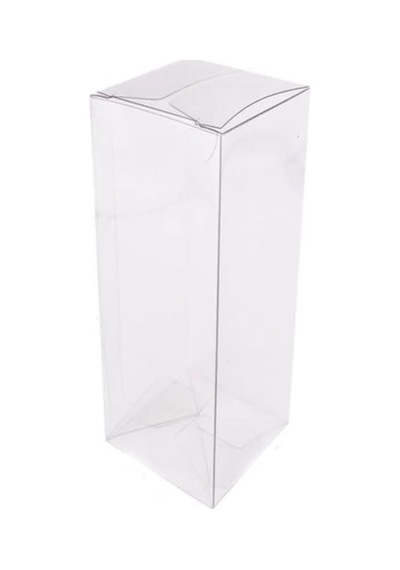 Hobı Şeffaf Asetat Kutu 10'lu - 5x5x20 Cm Diğer
