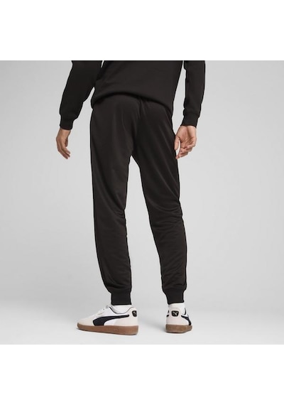 Puma Essentials No 1 Logo Poly Erkek Siyah Eşofman Altı Siyah