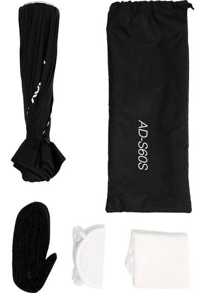 Godox Ad-s60s 23.6ın / 60 CM Octagonal Studio Softbox  Siyah