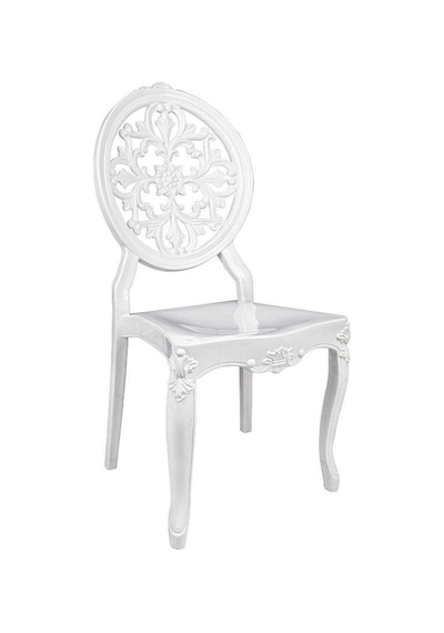 Mandella Diva Sandalye C Modeli (6 Adet) Beyaz
