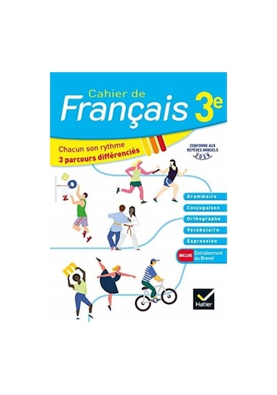 Français 3e Cahier de français 9782401062825