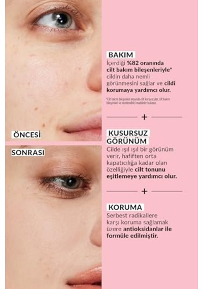 Tr Nude Serum Fondöten 3-4 Light Medium 30 Ml