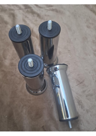 Baza Ayak Hdr 90571 Koltuk Ayağı Kanepe Ayağı Mobilya Ayağı Krom 15 Cm 4 Adet Bengi Ankara Mobilya