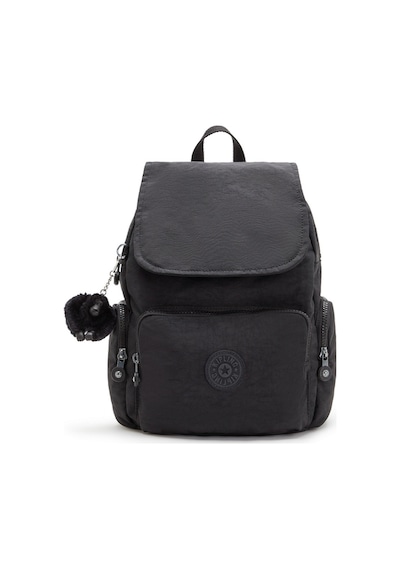 Kipling Kıplıng City Zip Mini Küçük Boy Sırt Çantası Siyah Black Noır Siyah