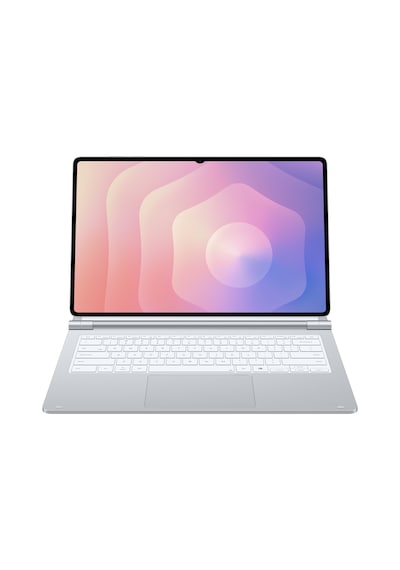 Samsung Galaxy Tab S11 Ultra Pro Klavyeli Kılıf - Gümüş Diğer