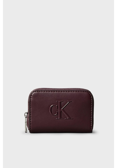 Calvin Klein Logolu Fermuarlı Cüzdan Lv04f1154gbap Kadın Cüzdan Lv04f1154g Bap Bordo