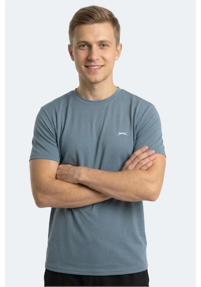 Slazenger Kayda Erkek Indigo Tişört
