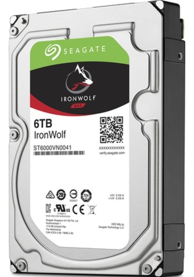 Seagate IronWolf ST6000VN0041 6 TB 7200 RPM 128 MB SATA 3 PC NAS HDD