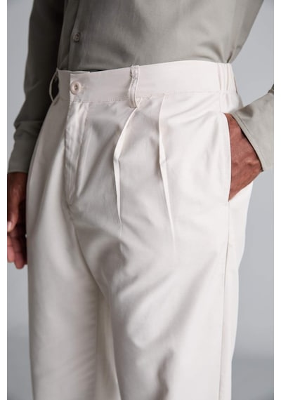Defacto Relax Fıt Bej Pantolon H0334ax26smbg106 Bej-bg106