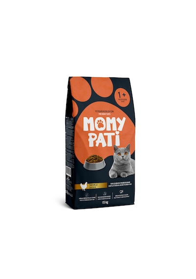 Momy Pati Tavuklu Kedi Maması 15 Kg Yetişkin Kediler Için