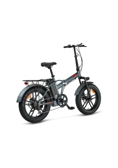 Mosso Ignera-rr Elektrikli Katlanır Bisiklet 420h Hd 20 Jant 7 Vites Mat Antrasit Kırmızı Çok Renkli
