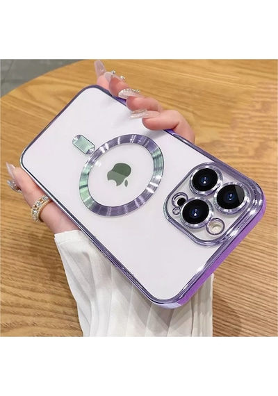 Apple Uyumlu iPhone 14 Pro Max Kilif Magsafe Sarj Özellikli Kamera Lens Koruma 563899754