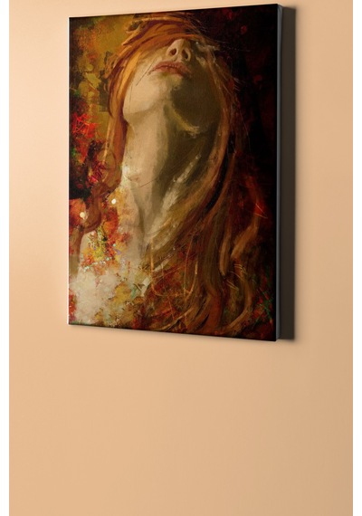 Webstyle Sayılarla Boyama Seti Kasnaklı Dağınık Saçlar 60 X 75 Cm
