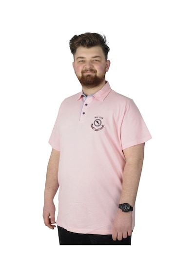 Mode Xl Büyük Beden Erkek T-Shirt Polo Mdx Club 22305 Somon 001