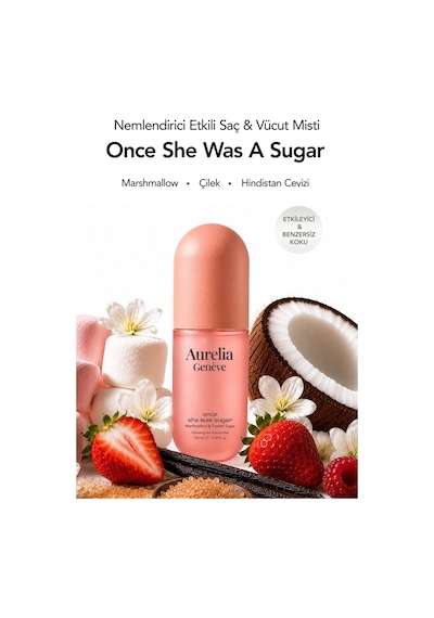 Hydrating Hair & Body Mist Once She Was Sugar 100 ML
