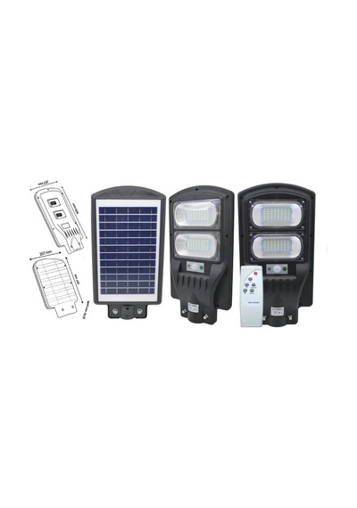 Horoz Grand-100 6400k Beyaz Işık Led Solar Sokak Lambası Sensörlü+kumandalı
