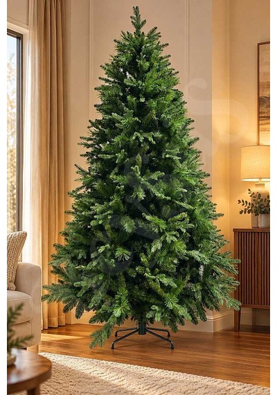 Yılbaşı İthal Premium Çam Ağacı 210 Cm 1268 Dal 1293t