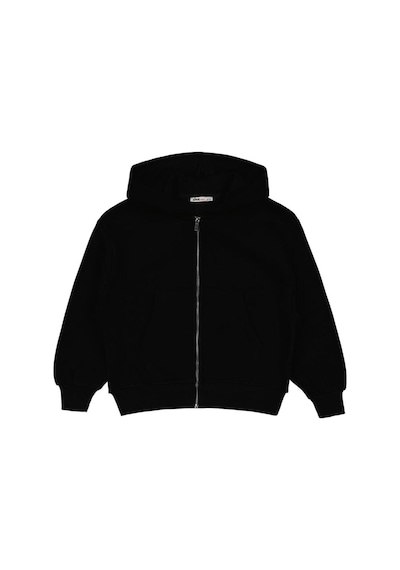 Civil Girls Düz 6-9 Yaş Sweatshirt Siyah 19330J14925W1