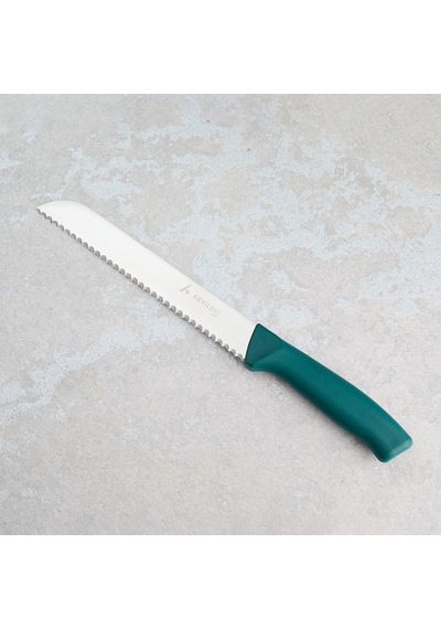 Aryıldız Rexa Tırtıklı Ekmek Bıçak Yeşil 19 Cm Renkli