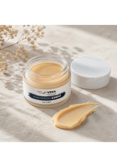 Moonvera Beauty Kantaron Yağlı Nemlendirici Ve Onarıcı Cilt Bakım Kremi 50 Ml