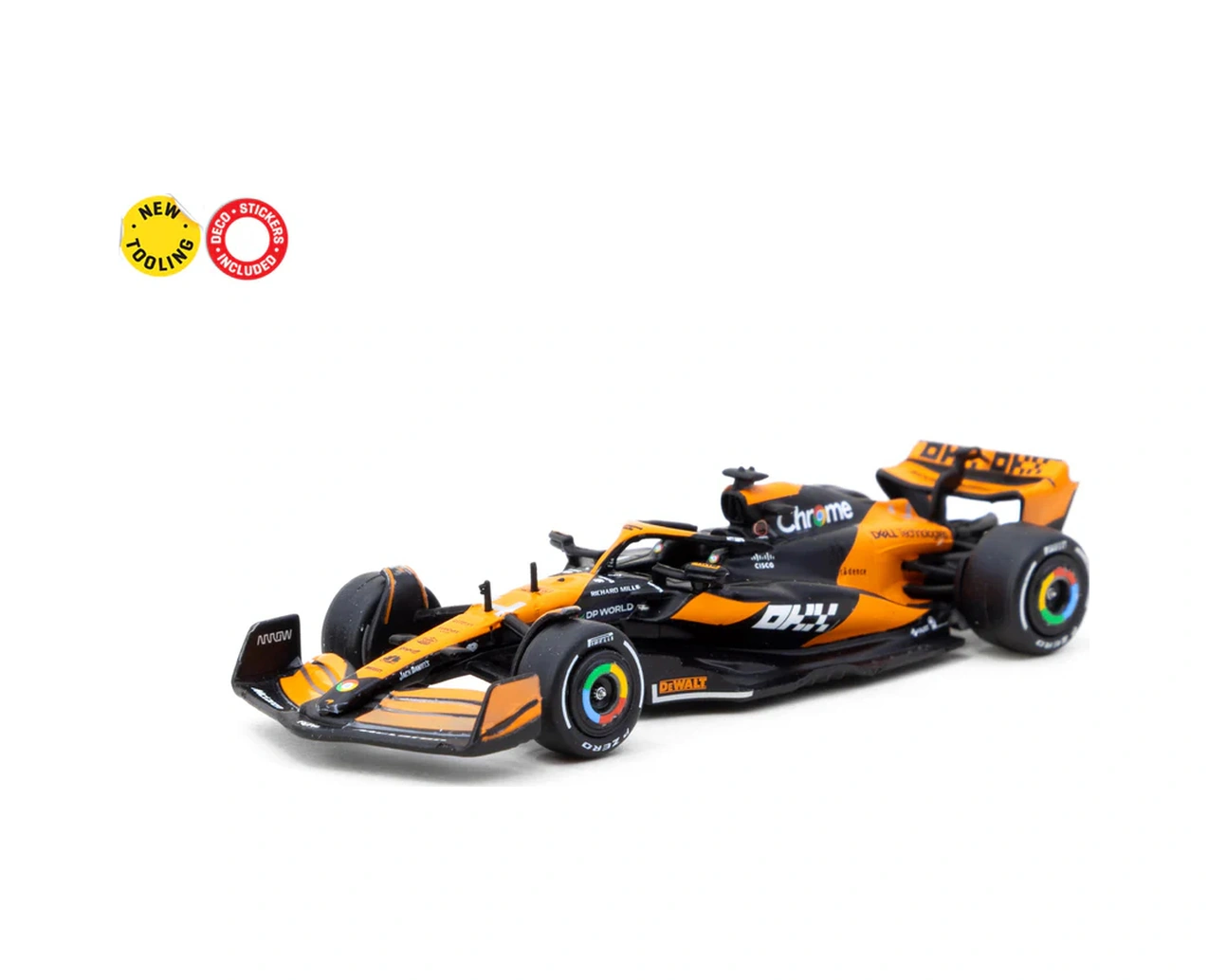 Tarmac Works X İxo Models 1/64 Mclaren Mcl60 2024 Livery Show Car - Global64 T64g-f070-2024 Çok Renkli