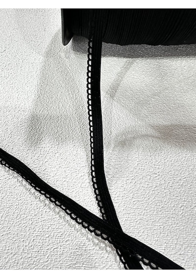 7 Mm İç Çamaşır Lastik Siyah 5 Metre