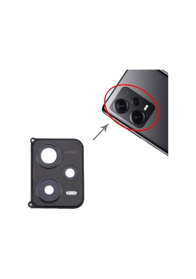 Xiaomi Redmi Note 12 Pro+ Plus Uyumlu Kamera Lensi Cam Full 22101316ucp 22101316ug