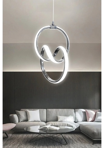 Modern Sarkıt İmza Led Avize 3 Renkli