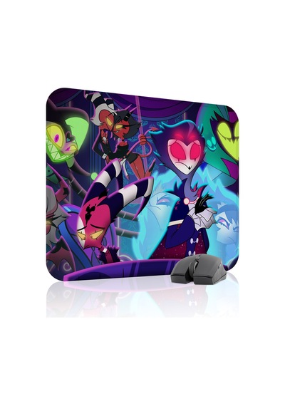 Helluva Boss Kaymaz Dikişli Kauçuk Oyuncu Mousepad V5 - 48x40 Xl Gaming Mouse Pad Fare Altlığı